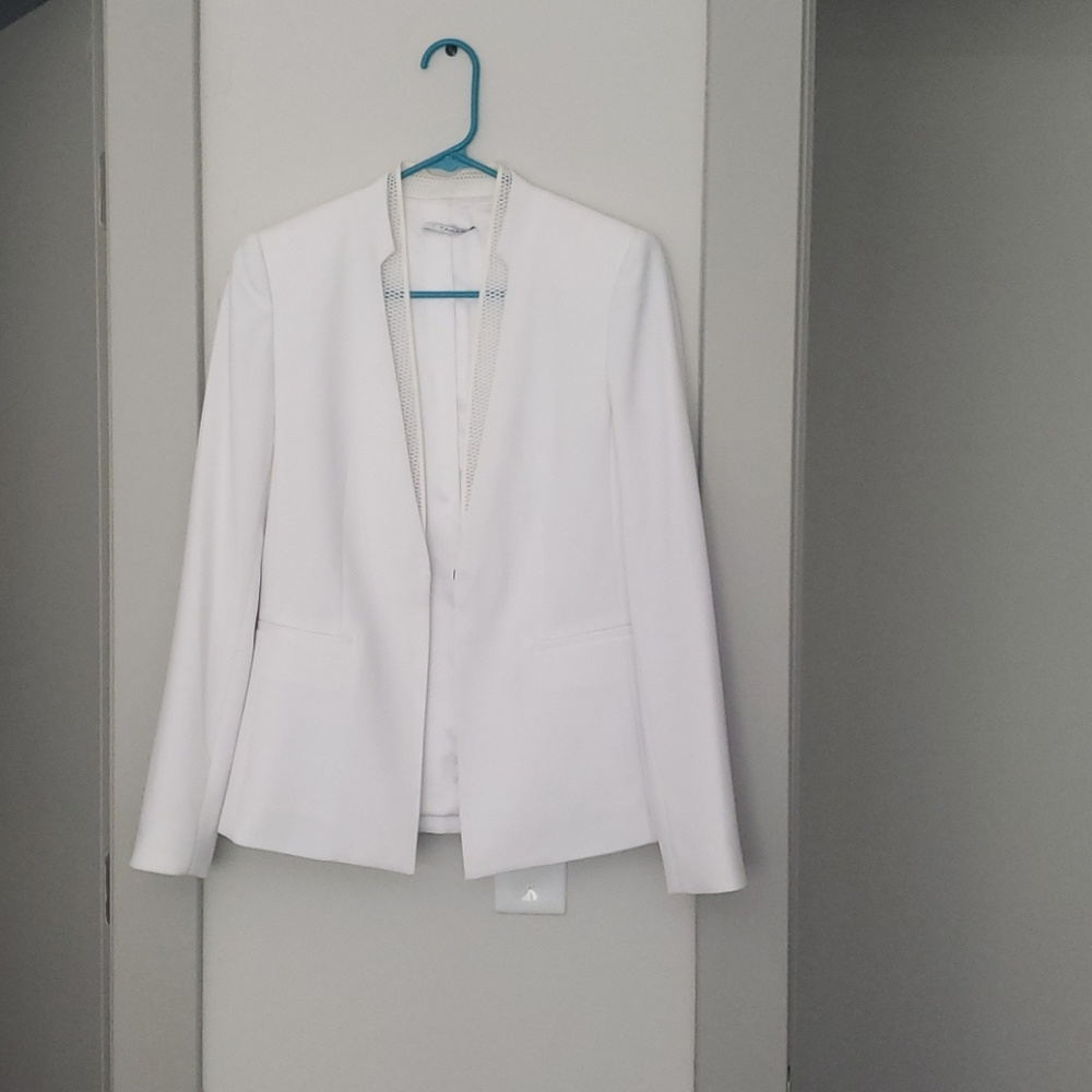 White blazer